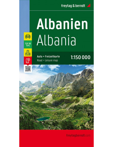 Albania Map 1:150000 (2023)