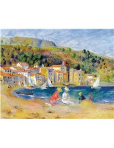 Impressionists By Water Postcard