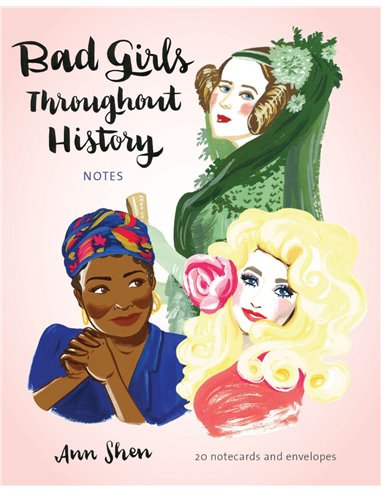 Bad Girls Throughout History Postcard