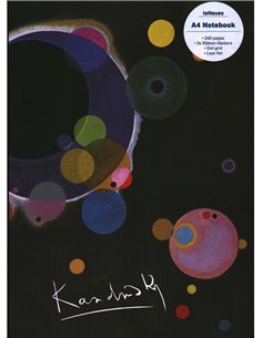 Several Circles Kandinsky A4 Notebook