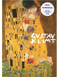 The Kiss Gustav Klimtpine A4 Notebook