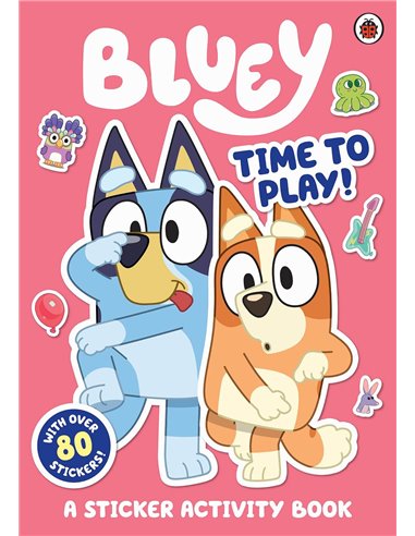 Bluey - Time To Play (a Sticker Activity Book)