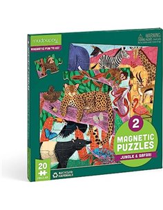 Safari & Jungle Magnetic Puzzle