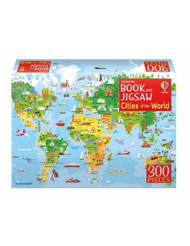 Book And Jigsaw Cities Of The World
