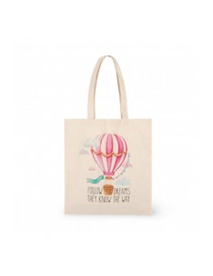 Cotton Bag - Tote Bag - Air Balloon