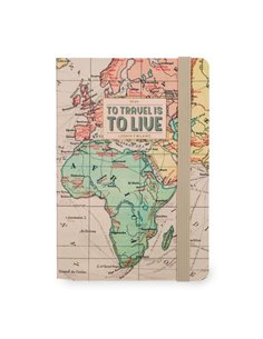 12-Month Diary - 2024 Medium Weekly Diary With Notebook - Travel