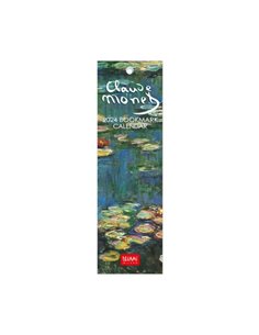 2024 Bookmark Calendar - Claud Monet
