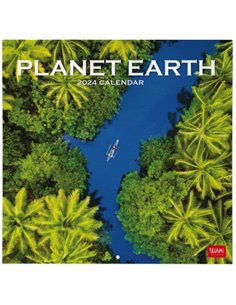 2024 Wall Calendar - Planet Earth