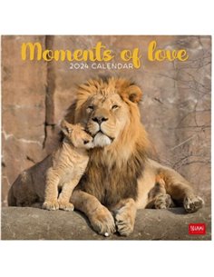 2024 Wall Calendar - Moments Of Love