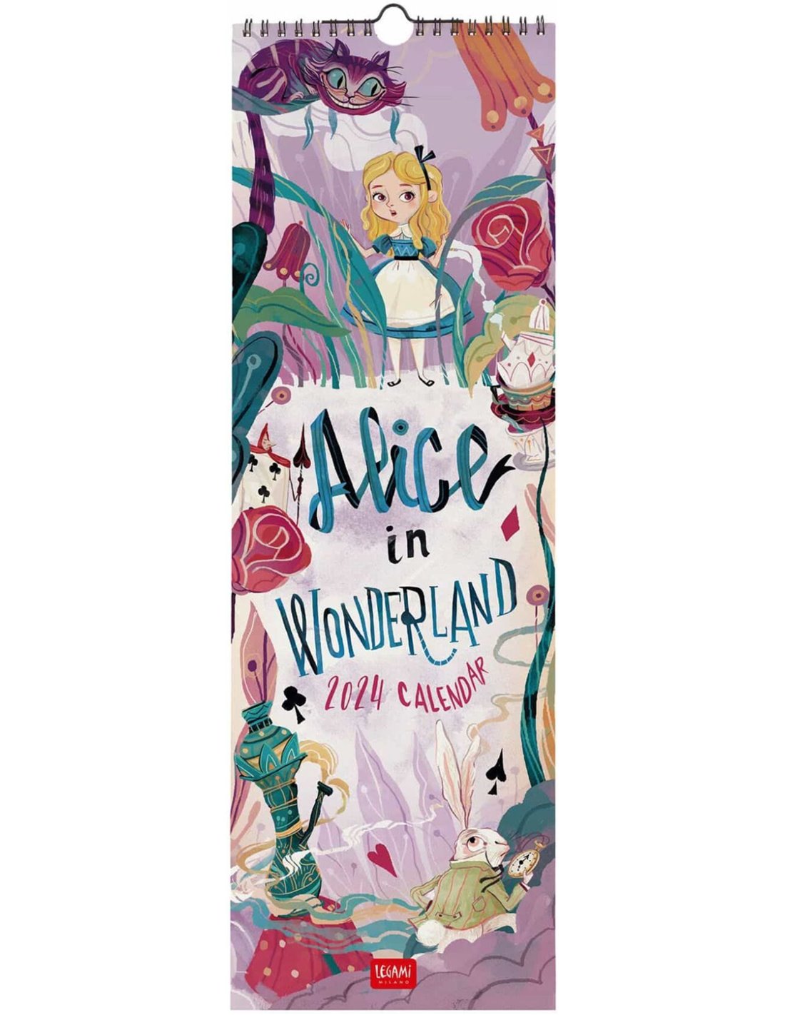 2024 Wall Calendar Alice Inwonderland Adrion LTD   2024 Wall Calendar Alice Inwonderland 