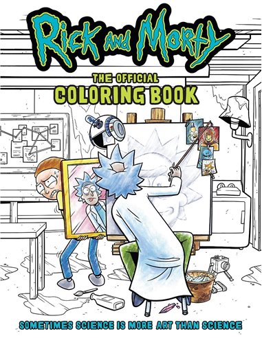 Rick And Morty - The Official Colouring Book