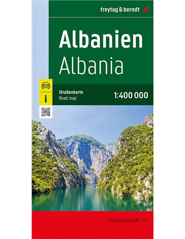 Albania Map 1:1400000 (2023)