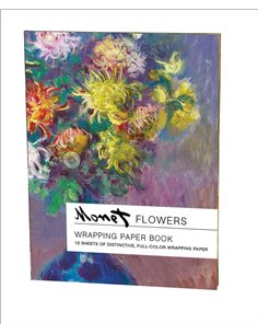 Monet Flowers Wrapping Paper