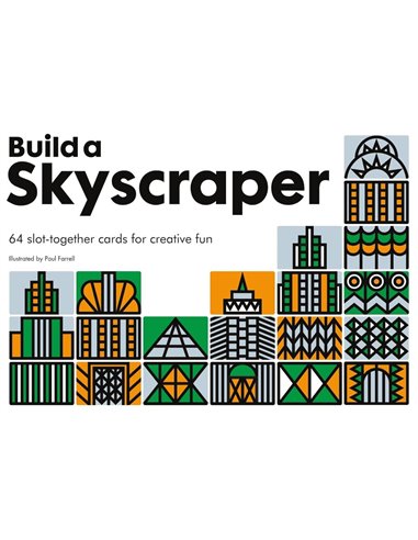 Build A Skyscraper -64 SloT-Together Cards For Creative Fun