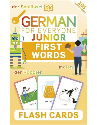 German For Everyone Junior First Words Flash Cards