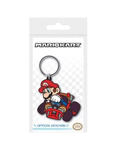 Mario Kart (mario Drift) Pvc Keychain