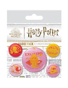 Harry Potter (witty Witchcraft) Badge Pack