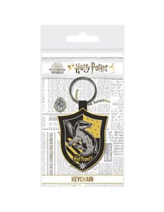 Harry Potter (classic Crest Hufflepuff) Woven Keychain