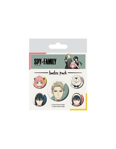 Spy X Family Badge Pack (spy X Family)