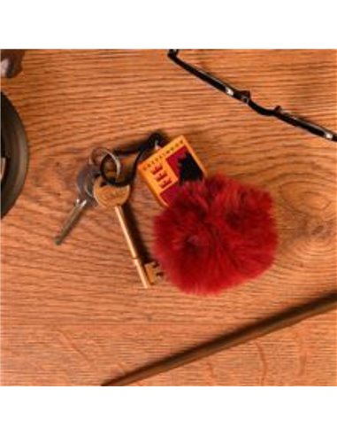 Harry Potter (classic Crest Gryffindor) Pom Pom Keychain