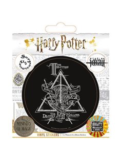 Harry Potter (core Black White Symbols) Stickers