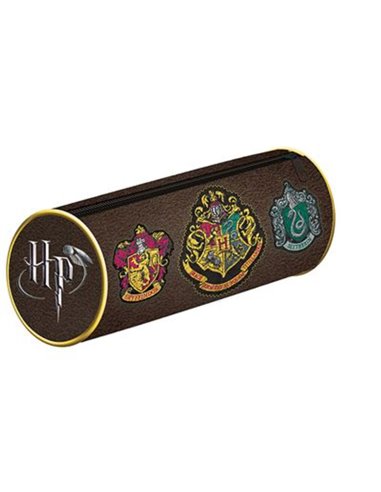 Harry Potter (colourful Crest) Barrel Pencil Case