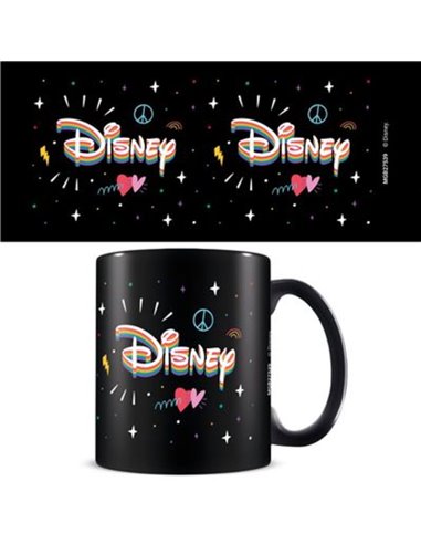 Disney Pride (logo Rainbow) Black Mug