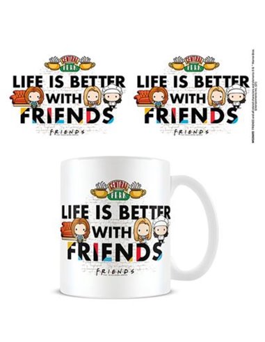 Friends (life Is Better With Friends - Chibi) Mug