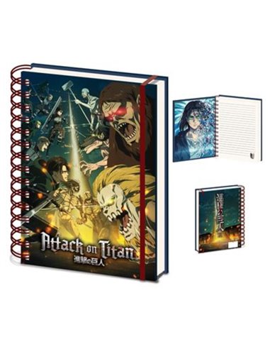 Attack On Titan (s4) A5 Wiro Notebook