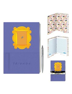 Friends (frame) A5 Premium Notebook With Pen