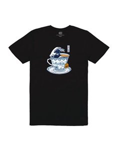 Vincent Trinidad (the Great Kanagawa Tea) Black Unisex Tshirt Large