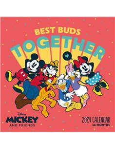 Mickey & Minnie 2024 30x30 Square Calendar