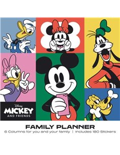 Micky Minnie & Friends 2024 Family Planner