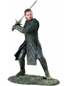 Game Of Thrones Jon Snow Battle Figurine