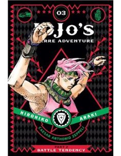 Jojo's Bizarre Adventure: Part 2--Battle Tendency, Vol. 3