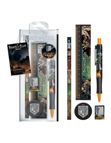 Attack On Titan S4 (ultimate Clash) Stationery Set