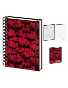 Batman (red) A5 Wiro Notebook