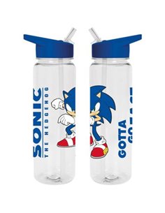 Sonic The Hedgehog (gotta To Go Fast) Plastic Drinks Bottle