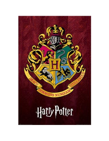 Harry Potter (colourful Crest Hogwarts) Maxi Poster