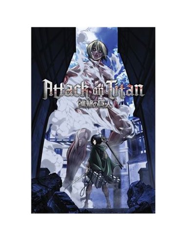 Attack On Titan S3 (female Titan Approaches) Maxi Poster