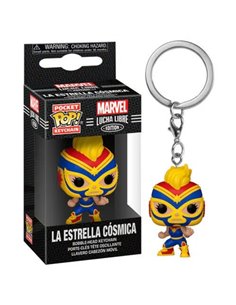 Marvel Lucha Libre - La Estrella Cosmica (pocket Pop Keychain)