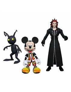 Kingdomhearts Mickey, Axel & Shadow