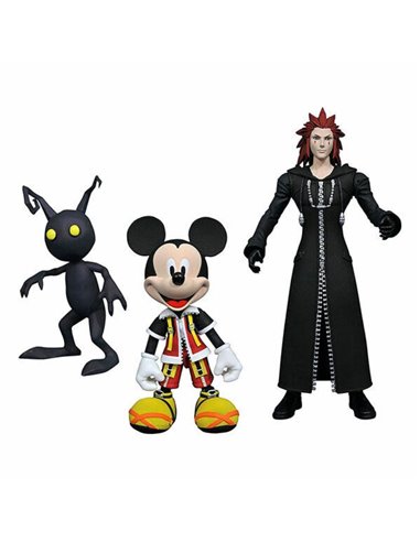 Kingdomhearts Mickey, Axel & Shadow
