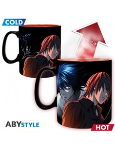 Death Note - Mug Heat Change - 460 Ml - Kira & Ryuk