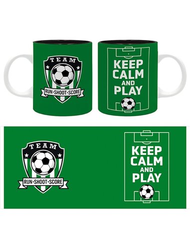 Football - Mug 320ml - "keep Calm And Play Football"