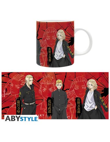 Tokyo Revengers - Mug - 320 Ml - Draken, Takemichi, & Mikey