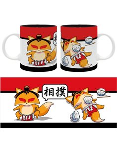 Japanese Fox - Mug 320 Ml - Asian Art