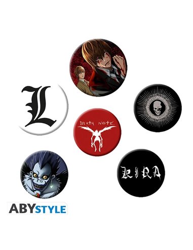 Death Note - Badge Pack - Mix