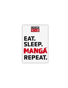 Eat Sleep Manga Repeat - Magnet - Asian Art