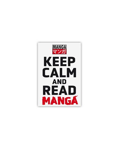 Keep Calm And Read Manga - Magnet - Asian Art